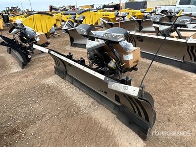 2023 Fisher 2 Way 8 ft to 10 ft Expandable Schneepflug