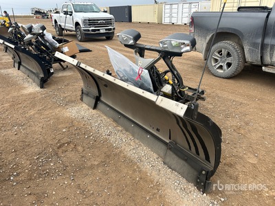 2023 Fisher 8611 PP SS 2 Way 8 ft - 10 ft Expandable Schneepflug