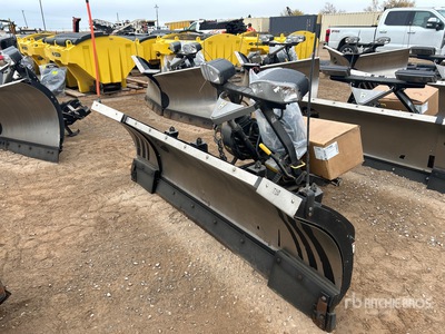 2023 Fisher 2 Way 8 ft to 10 ft Expandable Schneepflug