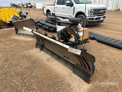 2024 Fisher 2 Way 8 ft to 10 ft Expandable Schneepflug