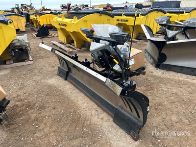 2024 Fisher 2 Way 8 ft to 10 ft Expandable Schneepflug