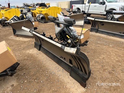 2024 Fisher 2 Way 8 ft to 10 ft Expandable Schneepflug