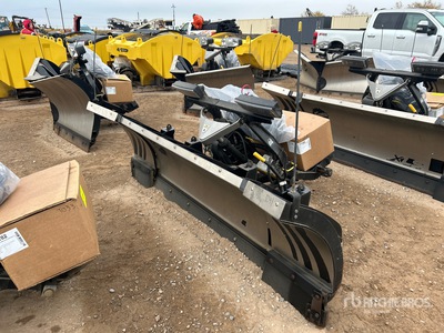 2024 Fisher 2 Way 8 ft to 10 ft Expandable Schneepflug