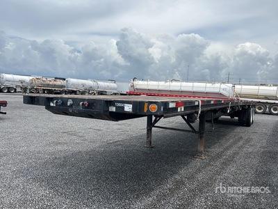 2012 Fontaine HAVSF12SST 80000 lb 48 ft T/A Pritsche Anhänger