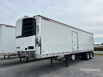 2016 Great Dane 53 ft x 102 in Sliding T/A Refrigerated Trailer