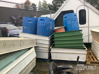 Quantity of (4) Pallets of Assorted Tanks