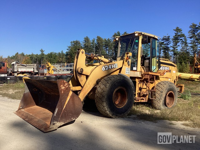 CARGADOR FRONTAL JOHN DEERE 624H