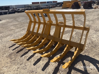 Pemberton 114 in Q/C Wheel Loader Rake Varios, implementos para pala cargadora