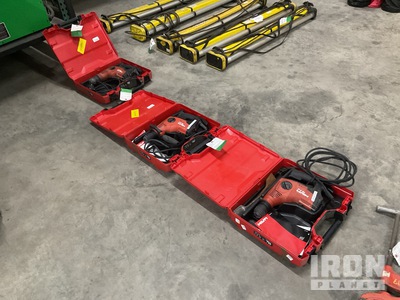 Quantity of 3  2021 Hilti TE7-C rotary hammer  Rotary Hammer