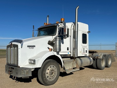 2013 Kenworth T800 6x4 T/A Sleeper Truck Tractor
