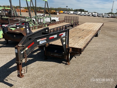 2006 All Pro 40 ft T/A Gooseneck مقطورة مسطحة