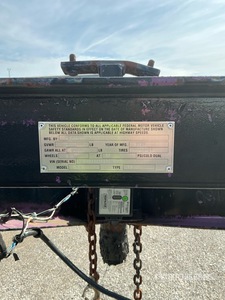 2012 Kearny 34 ft T/A Gooseneck Przyczepa użytkowa