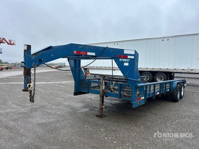 2010 Kearny 20 ft T/A Gooseneck مقطورة متعددة الأغراض