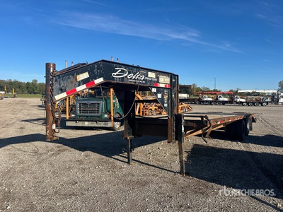 2011 Delta T/A Gooseneck Remolque Portamaquinaria