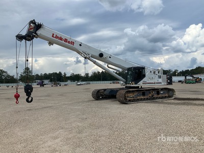 2010 Link-Belt TCC750 75 ton Gru cingolata telescopica