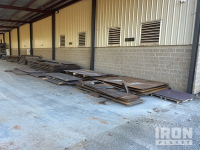 Quantity of (132) Stalen platen