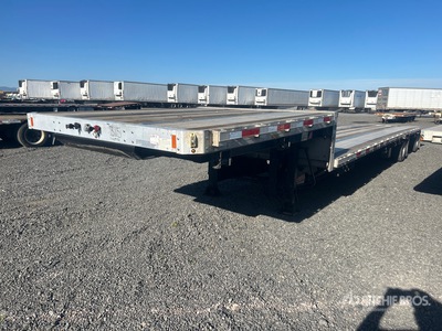 2021 Doonan 50 ft T/A Spread Axle مقطورة سطح السفينة