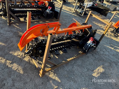 2025 GIYI GY-D380 36 in Mini Skid Steer Trencher (Unused)