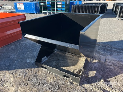 2025 Kit Containers 2YFT-SST 2 cyd Skid Steer Dump Hopper (Unused)