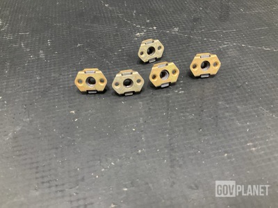 (34) NAS MS14179-3 Self-Locking Plate Nuts