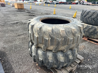 Quantity of (2) 5L-24 17.5L-24 Tractor Banden