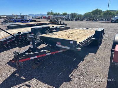 2020 Big Tex 14ET-18BK-MR 18 ft T/A مقطورة معدات