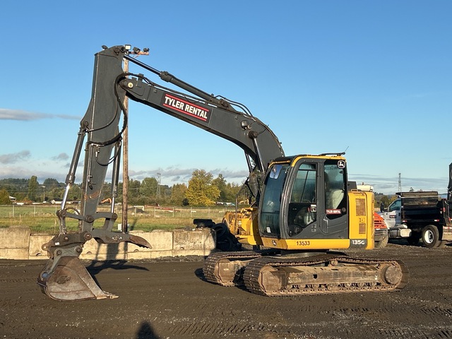 2017 John Deere 135G Tracked Excavator 2017 John Deere 135G Tracked Excavator