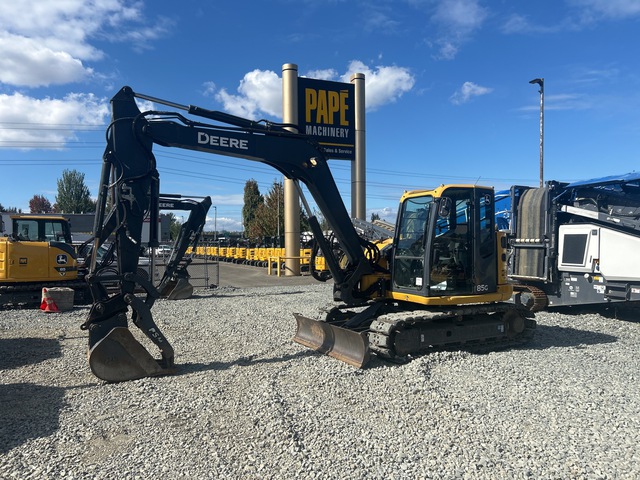 2018 John Deere 85G Tracked Excavator 2018 John Deere 85G Tracked Excavator