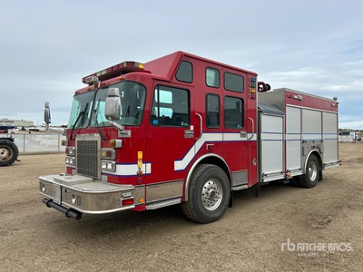 2002 Spartan 4x2 Extended Cab Fire Truck
