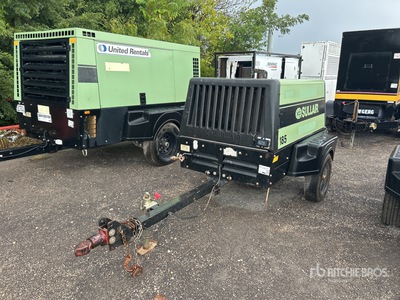 2018 Sullair 185DPQ-KU-T3 185 cfm Mobile Compresor de aire