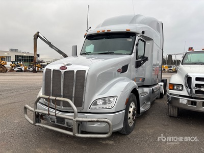 2019 Peterbilt 579 6x4 Tracteur Routier Couchette (Inoperable)