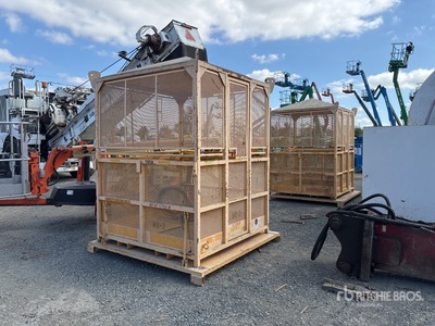 Quantity of (2) 2500 lb Personnel Basket