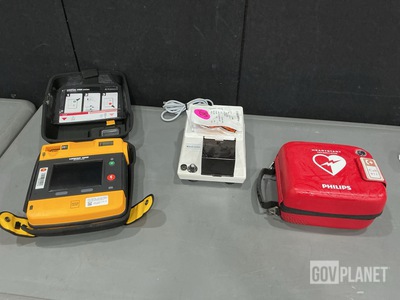 (2) Defibrillators, (1) Amalgamator & Assorted Items