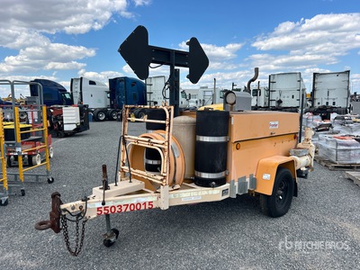 2003 Team Fenex F121 NG 6 ft S/A Manhole Support Trailer Specialty Trailer
