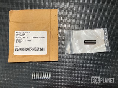 (105) Compression Springs, (143) Plate Bushings, (32) Springs & Assorted Items