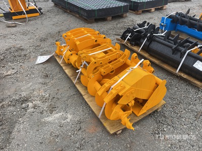 Quantity of (8) 2025 GIYI Cat 301 VCA-8 Excavator Attachment (Unused)