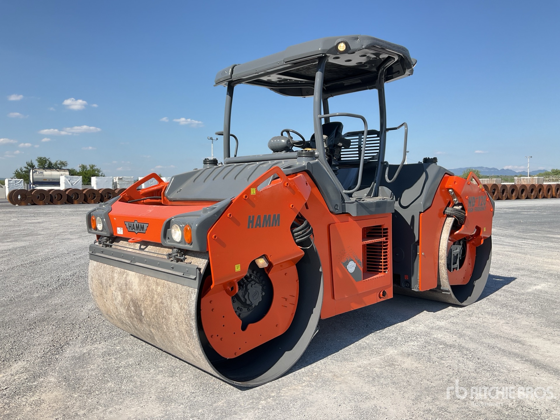 2012 Hamm HD120VVHV Rodillo Doble / Double Drum Roller