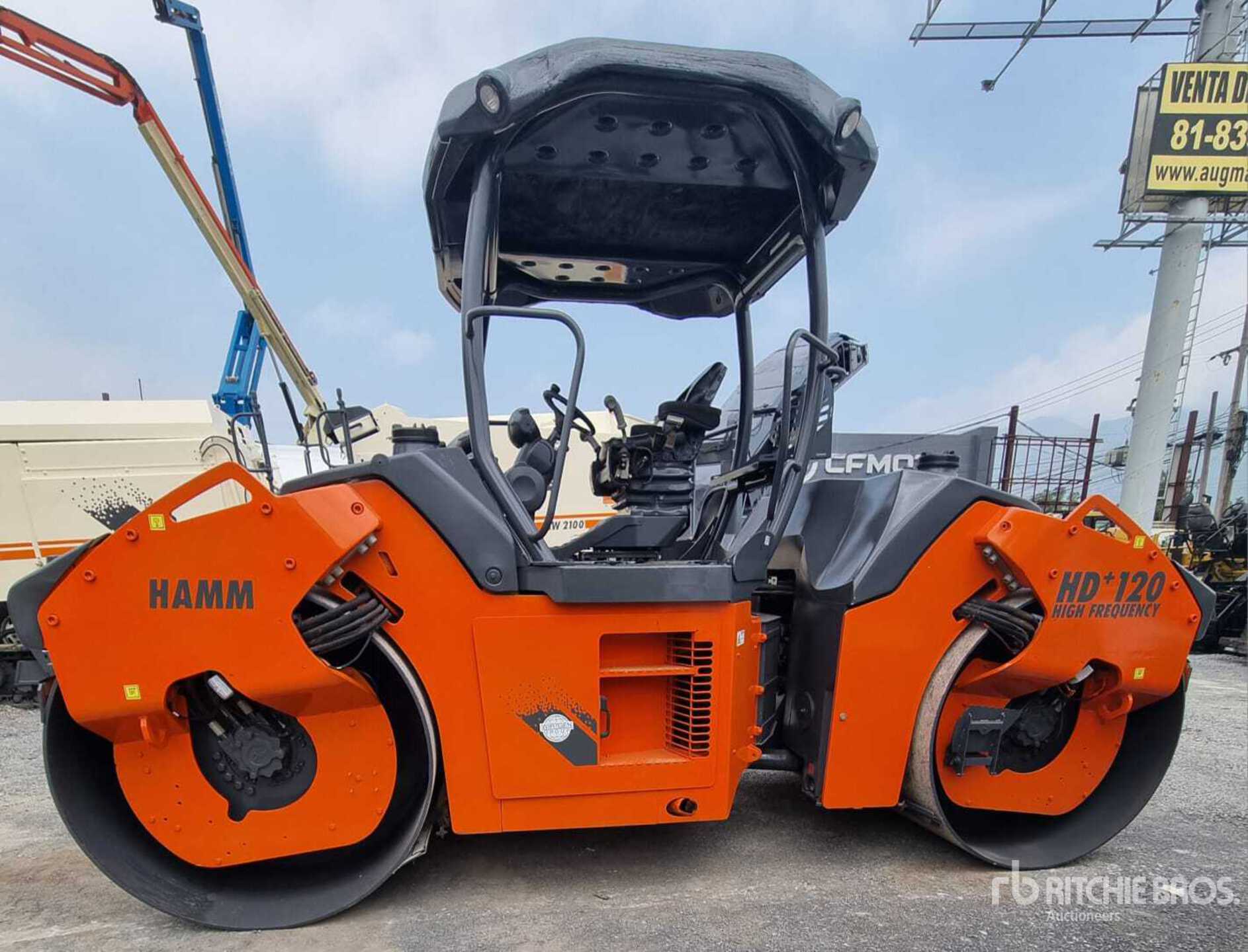2012 Hamm HD120VV+HV Rodillo Doble / Double Drum Roller
