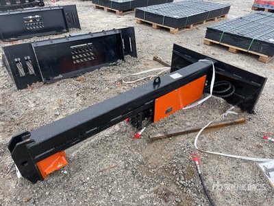 2025 GIYI GY-HLS25 25 in Skid Steer Log Splitter (Unused)