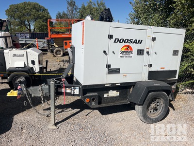 2018 Doosan G50WDO-T4F 38 kW Mobile Generator Set (Inoperable)