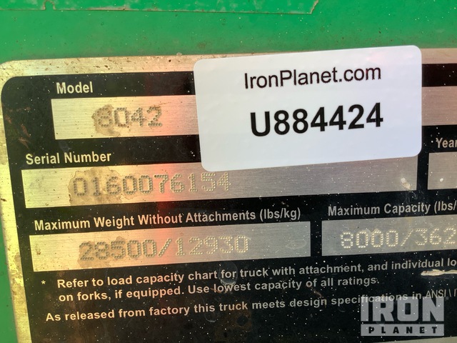 MANIPULADOR 2016 JLG/SKYTRAK