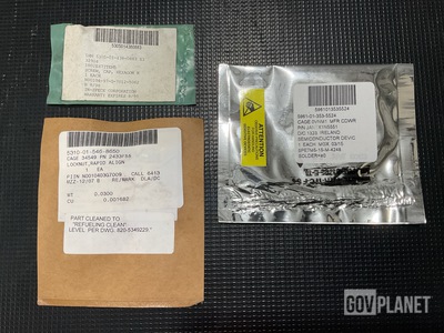 (34)Semiconductor Devices, (16) Alignment Locknuts, (10) Screws & Assorted Items