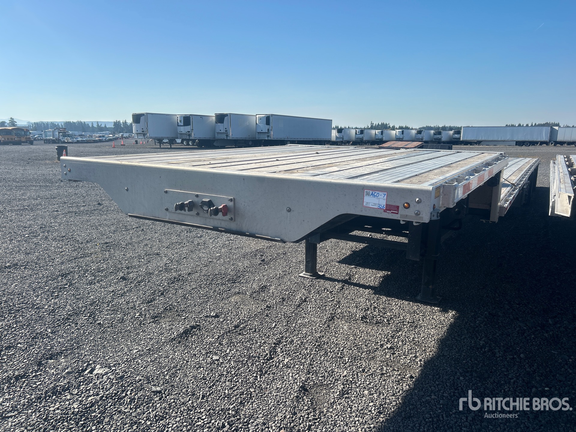 2024 Wabash 53 ft T/A Spread Axle Step Deck Trailer