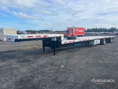 2024 Wabash 53 ft T/A Spread Axle Step Deck Trailer