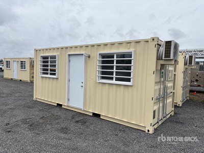 2025 20 ft x 8 ft Skid-Mounted Mobilne biuro (Unused)