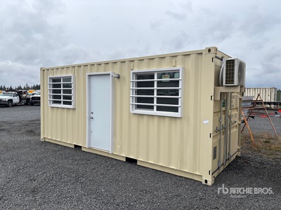 2024 20 ft x 8 ft Skid-Mounted Bureau mobile (Unused)
