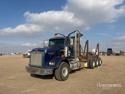 2014 Kenworth T800 8x6 Short Wood Log Truck