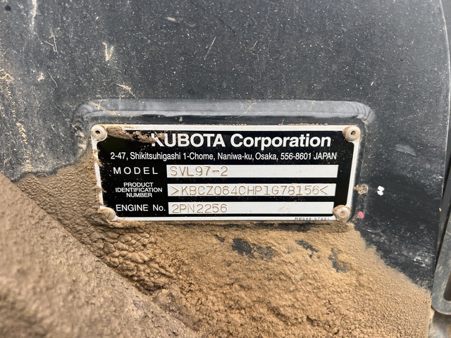 MINI CARGADOR SOBRE ORUGAS 2023 KUBOTA SVL972