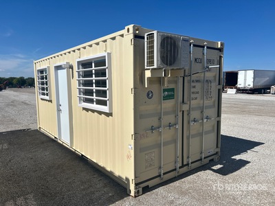 2025 20 ft x 8 ft Skid-Mounted Container Mobilne biuro (Unused)