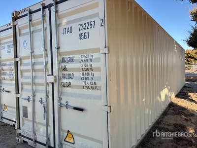 2025 40 ft High Cube Container per stoccaggio